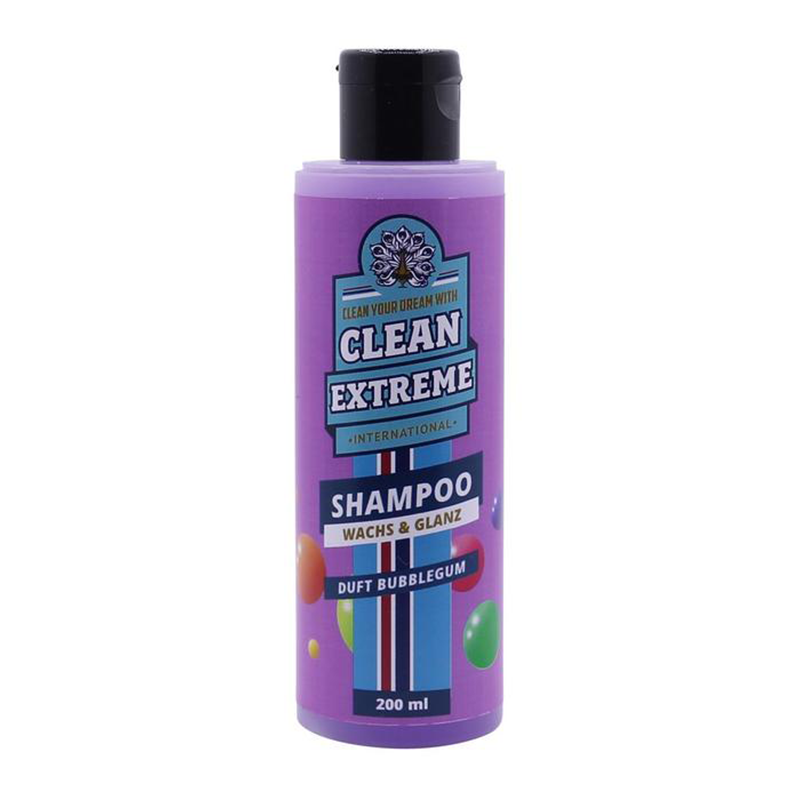 CLEANEXTREME Autoshampoo Konzentrat BUBBLEGUM mit Wachs 200 ml