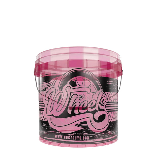 Nuke Guys Wascheimer Transparent 3.5 Gal Wheels Bucket