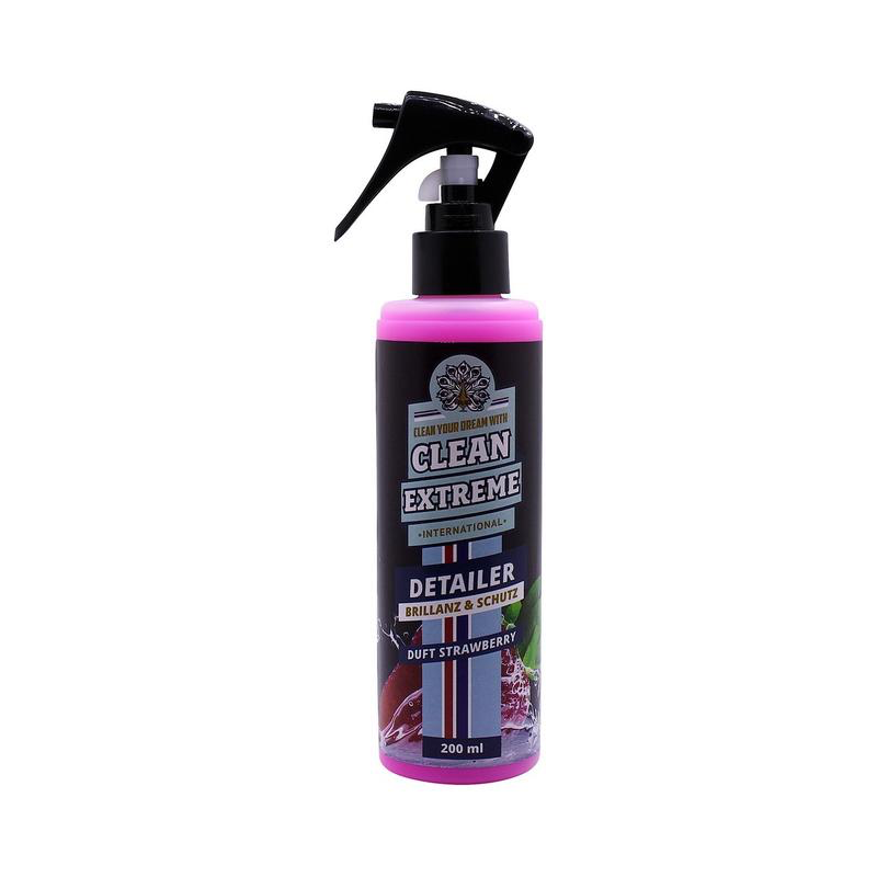 CLEANEXTREME Auto-Detailer Brillanz & Schutz STRAWBERRY (Lackpflege) 200 ml