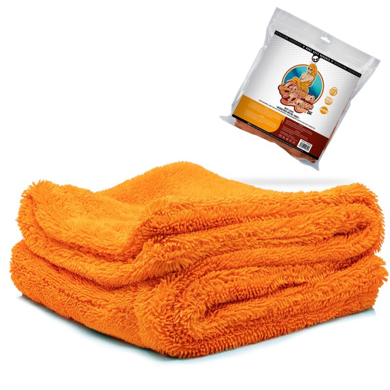 NUKE GUYS - GAMMA DRYER L - MIKROFASER TROCKENTUCH - 1400 GSM - ORANGE 40 X 60 CM