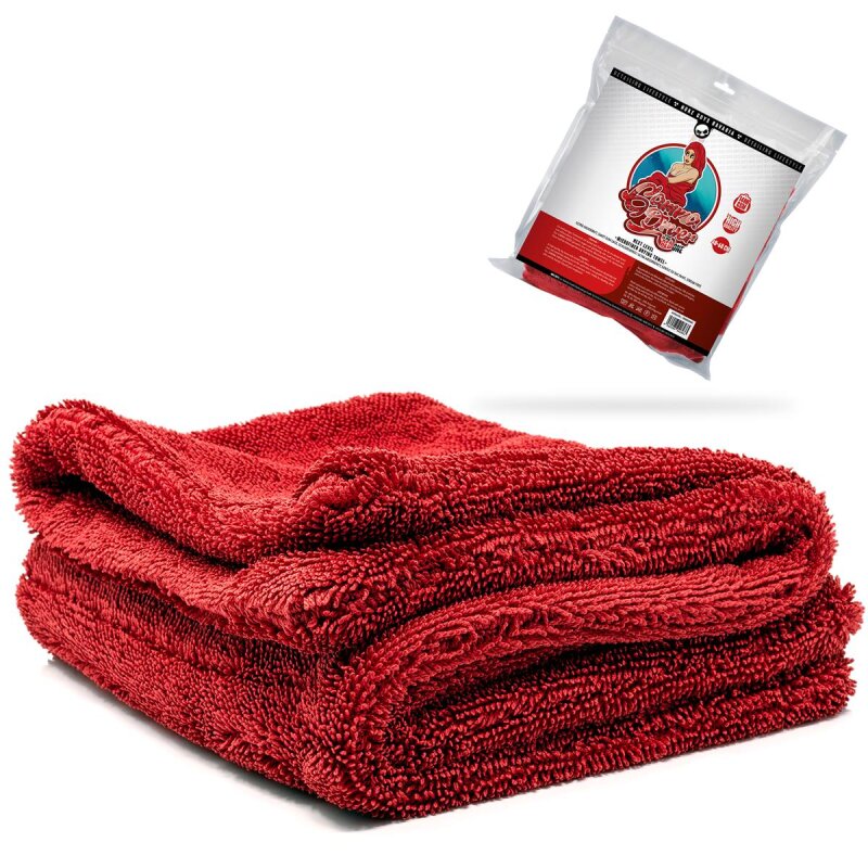 NUKE GUYS - GAMMA DRYER L - MIKROFASER TROCKENTUCH - 1400 GSM - ROT 50 X 80 CM